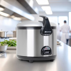 키친아트 대용량 업소용 매장용 대형 전기보온밥솥 30인/50인 중 택 1, 30인용_실버(공식)