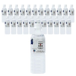 이찌후지 미네랄워터 수입생수 알카리수 천연빙하수 깨끗한물 500ml