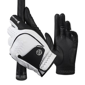 네오 NSK01 V2.0블랙콤비 합피 남성용 극세사 이중덧댐 골프장갑