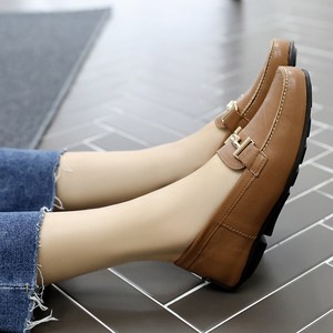 지쎄 제이슈 여성용 천연 양가죽 수제 할로트 로퍼