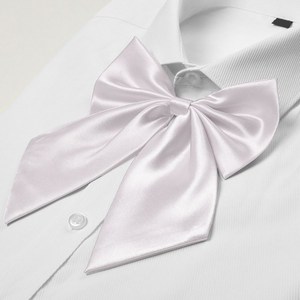 정장용 화이트 나비넥타이 리본형 패션잡화