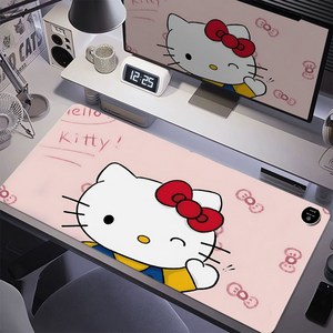 YAPOGI 산리오 사무실 스마트 디지털 온열 데스크 마우스 매트 타이머 자동 스톱 온열패드, 1개, 옵션D