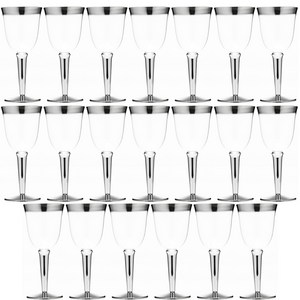 일회용 파티 플라스틱 와인잔 240ml 20개입, 240ml, 20개