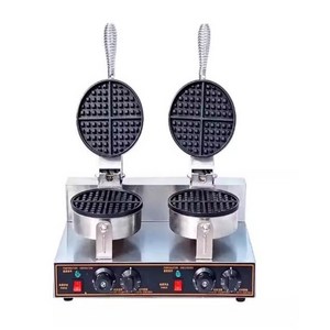업소용 와플기계 대형 2구 전기 카페 60hz 220v, 2구
