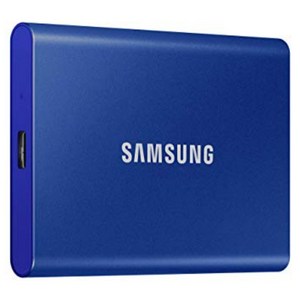 삼성 T7 휴대용 SSD 2TB 1,050MBs USB3.2 2세대, 파랑색, 2TB