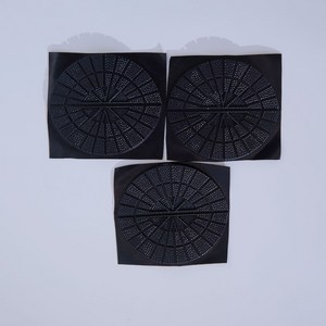 VITALO 반달형 밑창 보강패드 신발밑창보강패드 밑창패드 운동화 워커 보강패드 3쌍, 3세트, 블랙(BC)