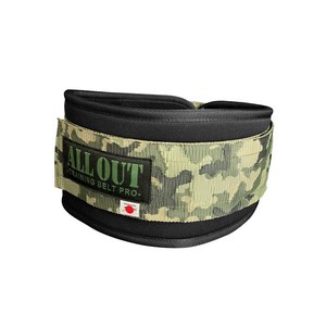 ALL OUT 트레이닝 벨트 웨이트 리프팅용 L사이즈 카모플라