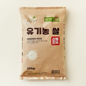 초록숟가락 유기농 신동진 쌀, 10kg, 1개, 상등급
