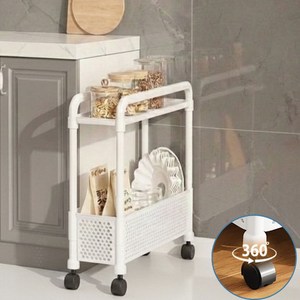 토도판다 다용도 이동식 틈새 선반