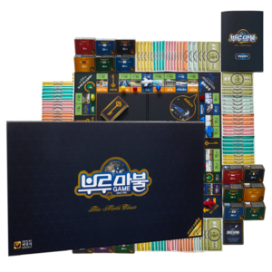 부루마불클래식 고급판 클래식 불 게임 브루마블 골드 보드 블 블루마블 패밀리 부루마, 1개