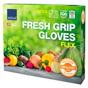 아베나 프레쉬그립 비닐장갑 플렉스