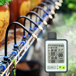 21세기트랜드 무빙쿨9-12 급수 타이머 자유 방향 조절 스프링클러 세트, (급수타이머 포함), 1세트