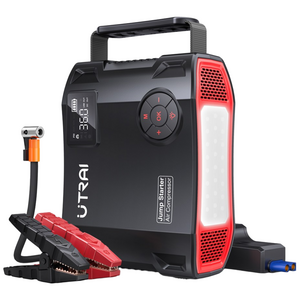 4in1 점프스타터 공기주입기 배터리방전 충전기 자동차 UTRAI Jstar5, 1개, 16000mAh