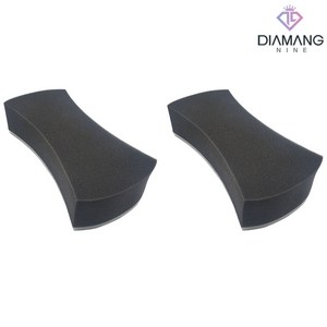 디아망나인 버블플러스 멀티 세차스펀지 블랙 30x14cm 2개, 1세트, 블랙