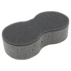 땅콩 2in1 세차 스펀지, 1개, 그레이