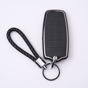 옳다스토어 제네시스 가죽 메탈 구형 전면부 키케이스 키커버