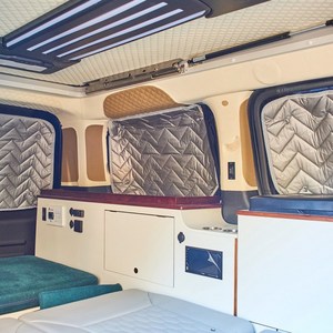 차량 햇빛 가리개 아기 창문 커텐 캠핑 차박커튼 보스코리아, 3개