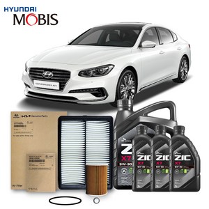 그랜저 IG (16-19년식) 3.0 가솔린 순정필터+지크오일 5W30 3종