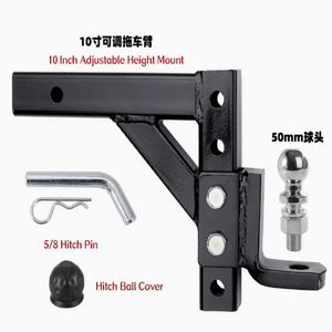 오늘의선물 카라반 트레일러 견인 장치 히치 볼 마운트 세트 50mm 볼 포함