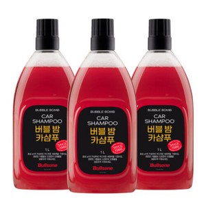 세차샴푸 고농축 중성 버블 밤 카샴푸 1000ml 3개