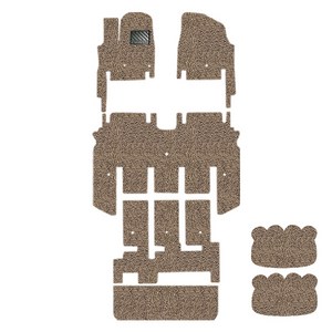 포시즌 차량용 코일매트 일체형, 컨텐츠 참조, 브라운