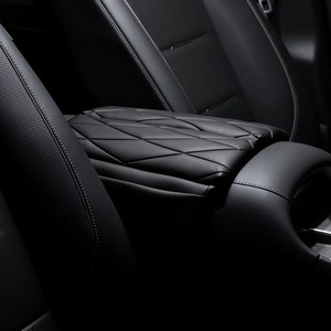 아임반 디 올뉴 팰리세이드 LX3 전용 차량용 콘솔쿠션 자동차 팔걸이 쿠션, 1개, 7인승 양문형 모노블랙