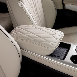 아임반 GV70 페이스리프트 전용 자동차 콘솔쿠션 차량용 팔걸이 쿠션, 네이비블루, 1개