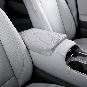 아임반 디 올뉴 팰리세이드 LX3 전용 차량용 콘솔쿠션 자동차 팔걸이 쿠션, 1개, 7인승 단문형 모노블랙