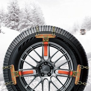 긴급 스노우체인 1세트 6P 사슬형 자동방식, 1개