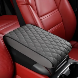 하이엔드테크 하이엔드테크 차량용 팔걸이 콘솔 쿠션, 1개,, 2개, 그레이