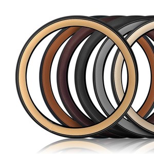 카슬라 가죽 투톤 타공 핸들커버