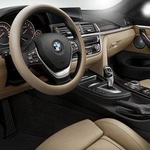 지엠지모터스 자동차 순정느낌 타공 가죽 핸들커버, 크림베이지