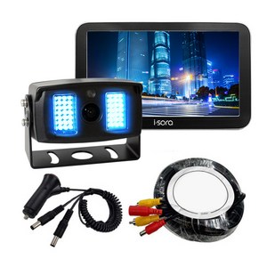 아이소라 AI인공지능 QHD 207만 화소 화물차 후방카메라 AHD 모니터 세트 야간컬러 AI-200W