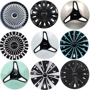 14인치 휠커버 튜닝 휠튜닝 바퀴 13인치 두꺼운 DZ 올블랙 4개, 14인치 두꺼운 OL 실버블랙 4개