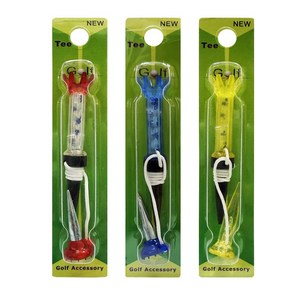 골프 자석티 마그네틱 롱티 숏티 골프티 필드용품, 1세트, 색상랜덤 3개