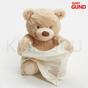 말하는 까꿍곰돌이 건드 정품, 1개, 브라운, 31cm