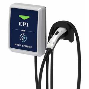 이피아이 세로형 전기차충전기 7kW 5m