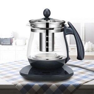 내열강화유리 온도조절형 전기 티 커피포트 1500ml 가성비 좋은