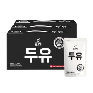 총각네 국산 서리태 담백한 두유, 60개, 190ml