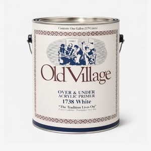 올드빌리지 커버업 프라이머 젯소 외벽 현관문 싱크대 리폼 셀프페인트, 갤런 (4리터), 1개, 4L