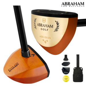 아브라함 스윙이 편한 입문용 파크골프채 남녀공용 풀세트, AG-3 에이스 클럽