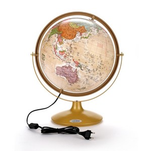 서전지구본 LED 브라운 지구의 32cm 대형 지구본