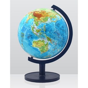 서전 지구의모양 지세도 대형 지구본, 지구본컬러