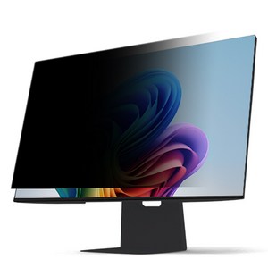 지클릭커 부착식 사생활보호 블루라이트 차단 모니터 보안필름 24인치~32인치