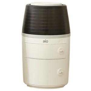 국산+30년 진공기술 아이오 진공 쌀통 20kg 가정용 쌀보관함 쌀항아리 쌀보관통 집들이선물, 화이트, 1개