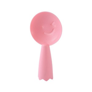 숟가락, 논스틱 귀여운 주방 밥 플라스틱 패들, 국자 도구 뒤집개 얼굴 창의적인 웃는 숟가락