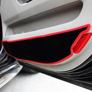 AR 바겐 라인 벨벳 도어커버, 현대 NF소나타, 레드