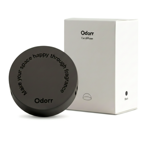 오도르 차량용 방향제 송풍구 디퓨저 블랙(무광), 1개, 쿨그레이