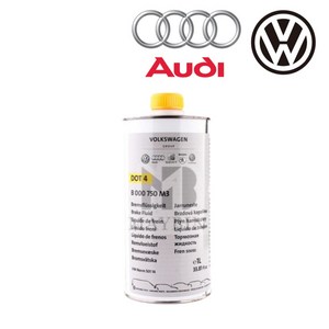 [순정] 아우디 폭스바겐 브레이크오일 액 DOT4 1리터, 2개
