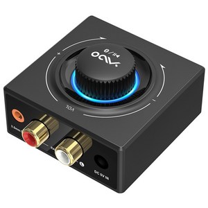 원미 블루투스 5.3 다이얼 타입 무선 오디오 리시버 수신기 1Mii YMOO B06T3, B06T3